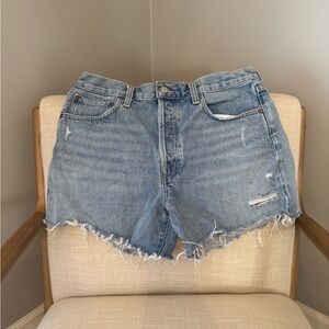 AGOLDE Parker Long Denim Short